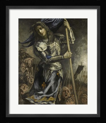 Framed Joan of Arc, 1930 Print