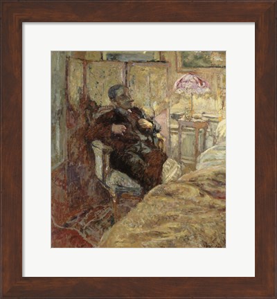 Framed Portrait of Romain Coolus (1868-1952) Print