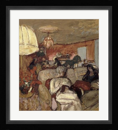 Framed Canape, c. 1920 Print