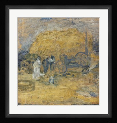 Framed Thresher Print