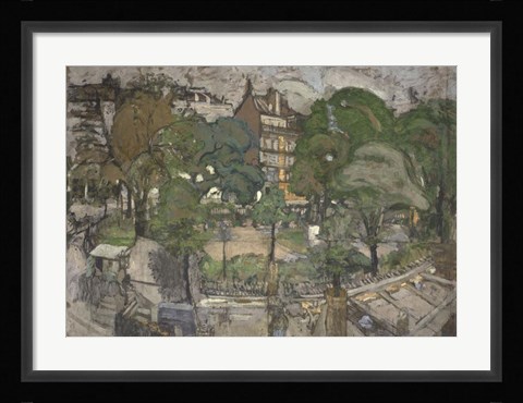 Framed Square Berlioz Sketch Print