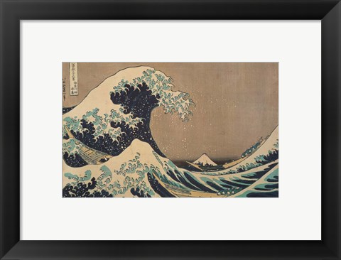 Framed Wave Print