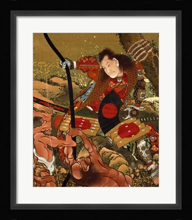 Framed Two Islanders Print