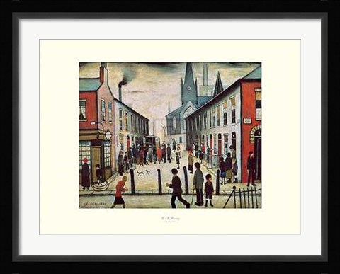 Framed Fever Van Print