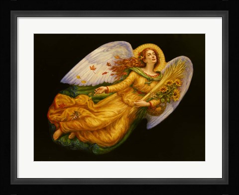 Framed Angels 4 Print