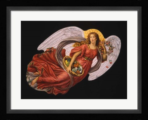 Framed Angel 6 Print
