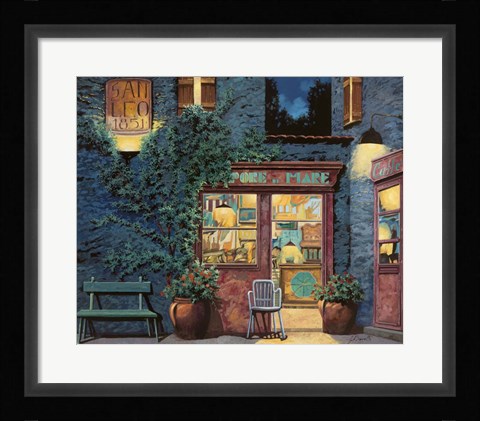 Framed Sapore Di Mare Print