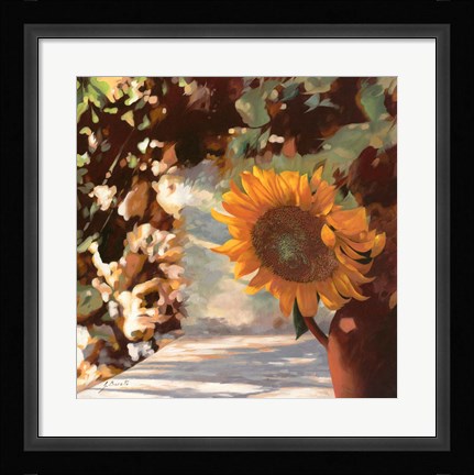Framed Il Girasole Print