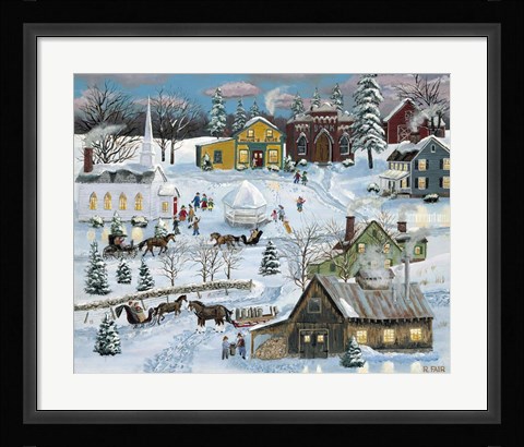 Framed Boiling Maple Print