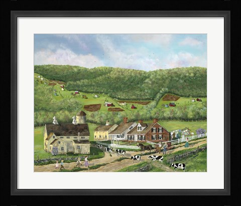 Framed Coming Home Print