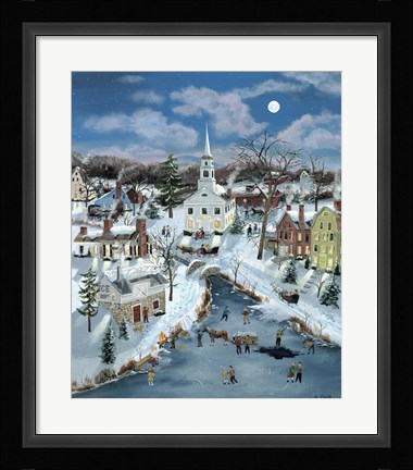 Framed Cutting Ice Print