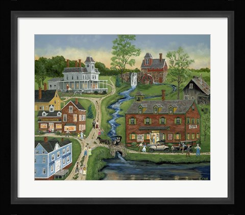 Framed Friday Night Dance Print