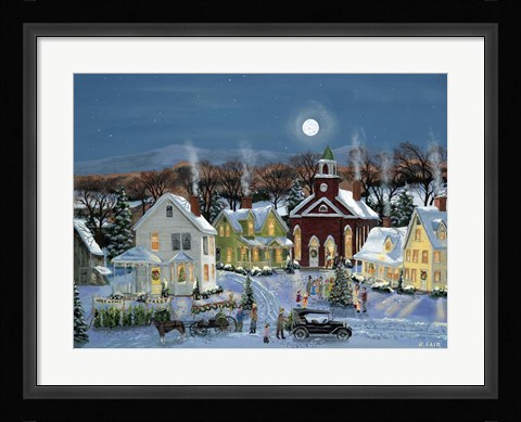 Framed Oh Christmas Tree Print