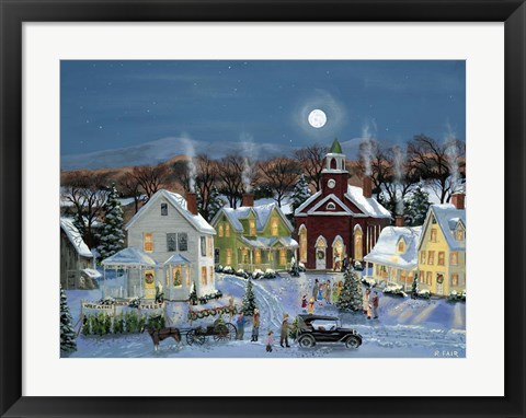 Framed Oh Christmas Tree Print