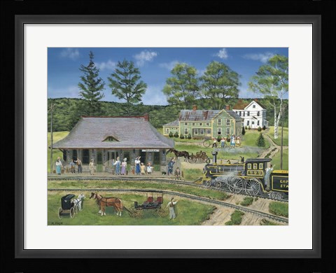 Framed Canaan Station Print