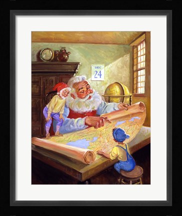 Framed Day Before Print