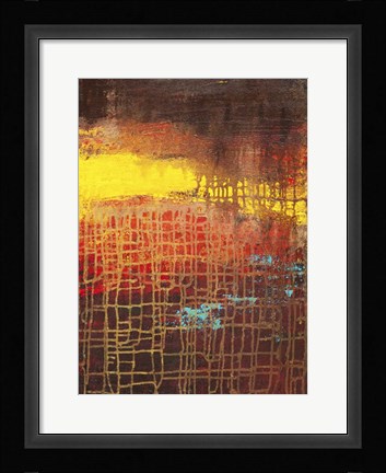Framed Nimble Morning Canvas III Print