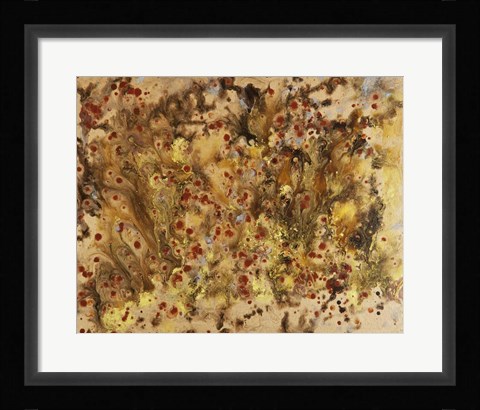 Framed Liquid Energy I Print