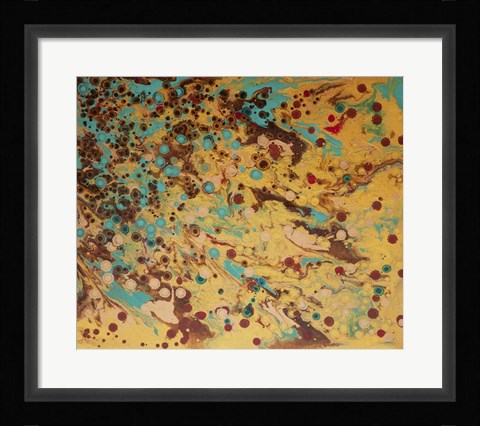 Framed Liquid Energy X Print