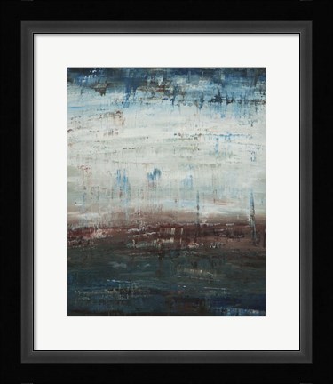 Framed Lithoshpere III Print