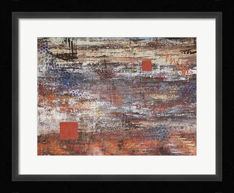 Framed Lithoshpere XXXVII Print