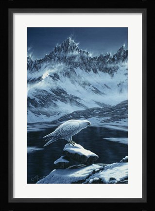 Framed In The Land Of Ice And Snow Print