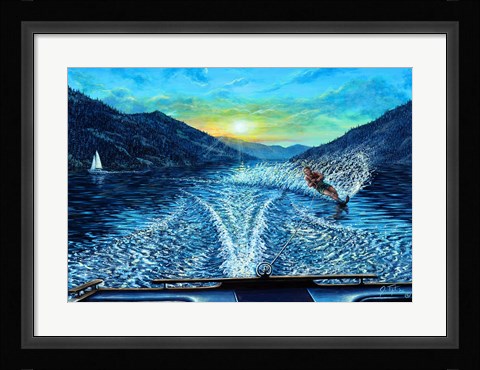 Framed L. Chelan Print