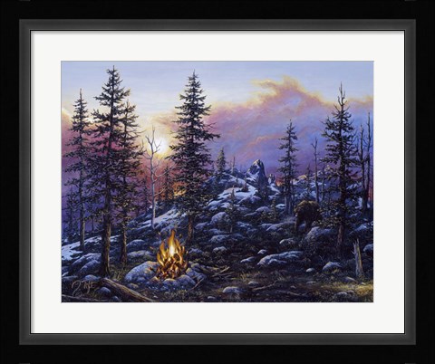 Framed Intruder Print