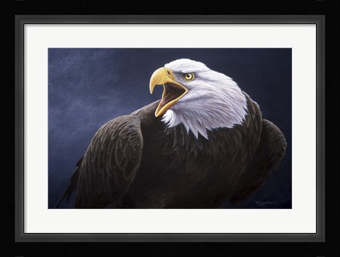 Framed Cry Of The Eagle Print