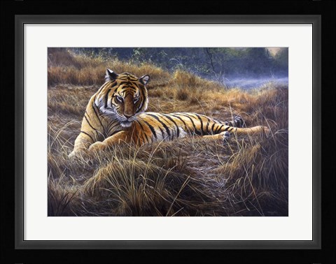 Framed Tiger Print