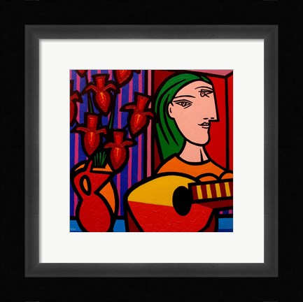 Framed Homage To Picasso 2 Print