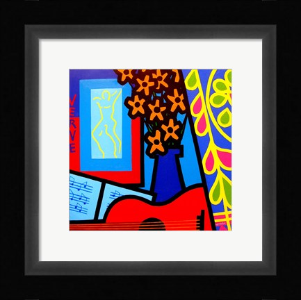 Framed Still Life With Matisses Verve Print