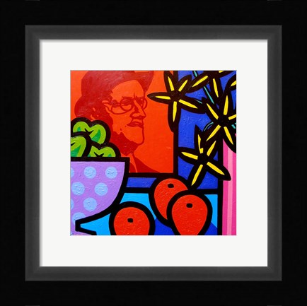 Framed Still Life With James Joyce Print