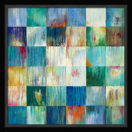 Framed Be The Rain You Remember Falling Print