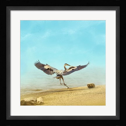 Framed BeachDancing Print