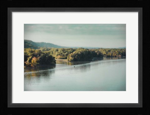 Framed Autumn's Knocking On The Door Print