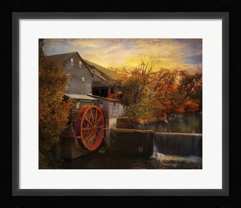 Framed Old Mill Print