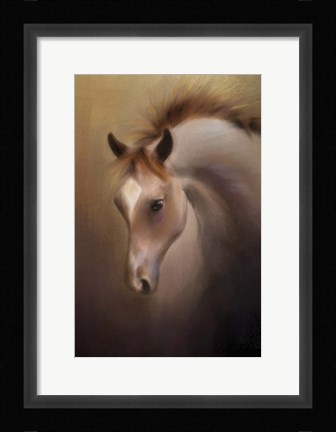 Framed Escape From The Stable Print