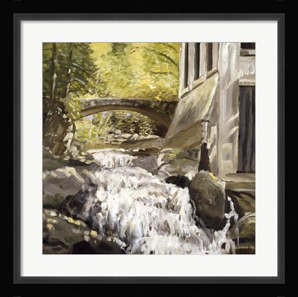 Framed Gatineau Park Ruins Print