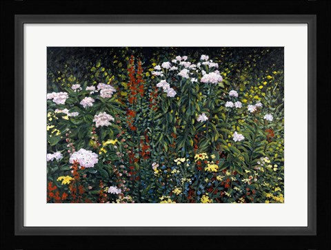Framed Wildflower Garden Print