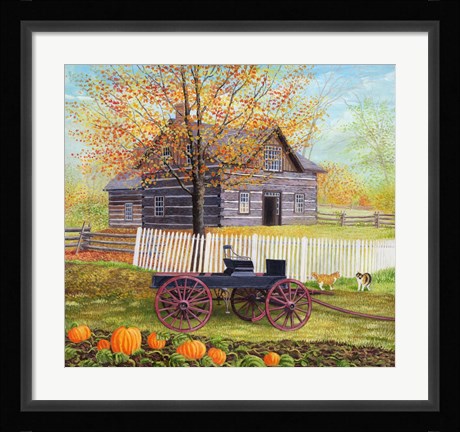 Framed Day on the Farm Print