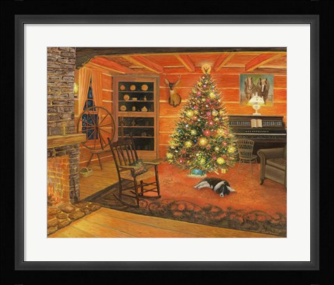 Framed Silent Night Print