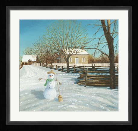 Framed Jack Frost Print