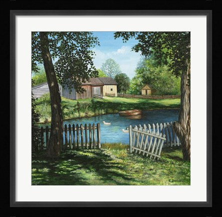 Framed Summer Serenity Print