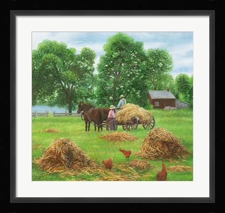 Framed Summers Bounty Print