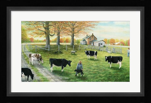 Framed Pride of Hunterdale Print