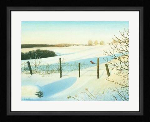 Framed Winter Wonderland Print