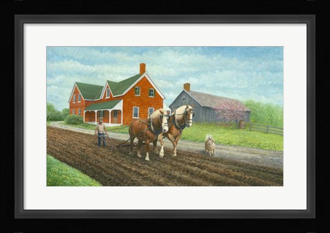 Framed Blessing of Spring Print