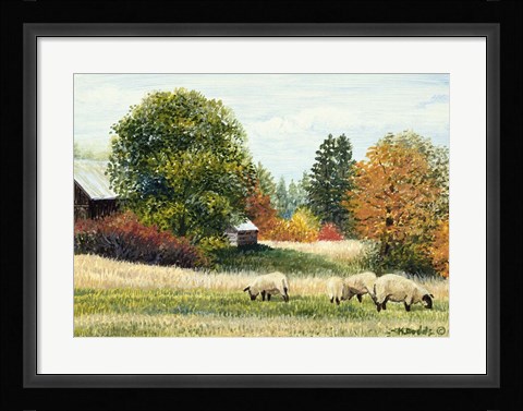 Framed Autumn Colours Print
