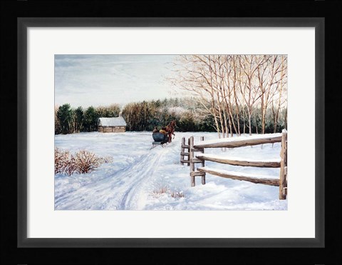 Framed Homeward Bound Print